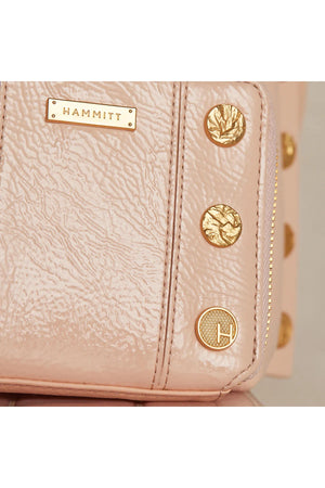 HAMMITT 5 NORTH Champagne Pink/Brushed Gold Hammered