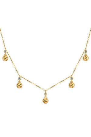 PickleBelle Belle of The Ball Necklace Gold