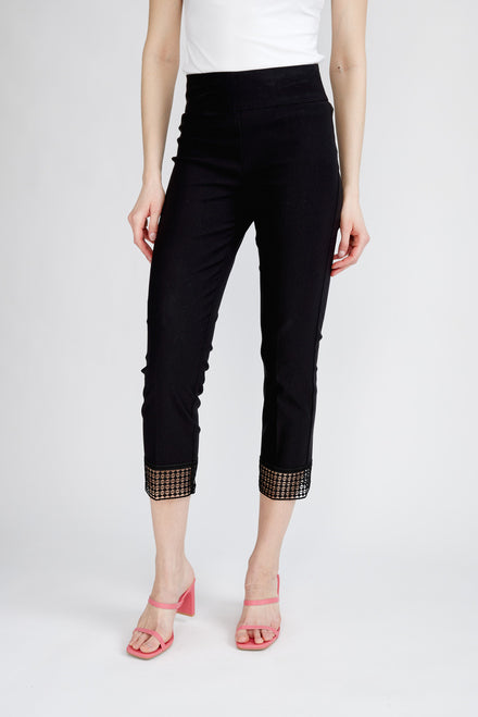 Balance Capri Pant - Black - Black / S  Black pants, Capri pants, Exposed  zipper