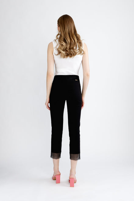 NWT New York and Company Women's Capri Work Pants Black White Polka Dots  New York & Company NYC Pockets Capris Size 14 