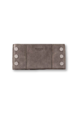Dim Gray Hammitt 110 North Wallet in Pewter/Brushed Silver