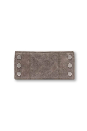 Dim Gray Hammitt 110 North Wallet in Pewter/Brushed Silver