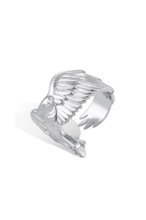 Everwild Eagle Sterling wrap ring