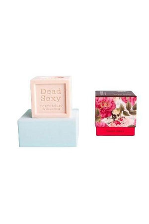 Light Gray Tokyo Milk Dead Sexy Embossed Boxed Soap
