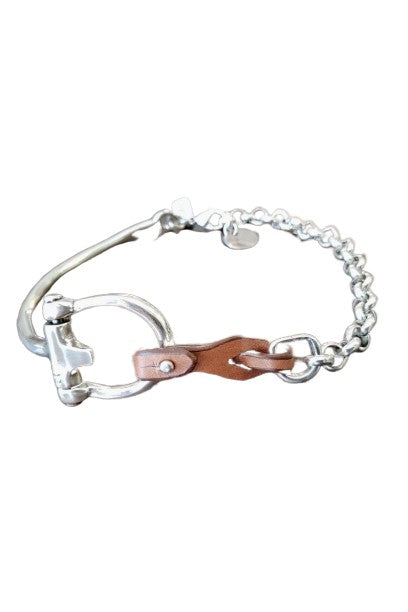 CXC N0023MTC Equestrian Collar Bit Necklace