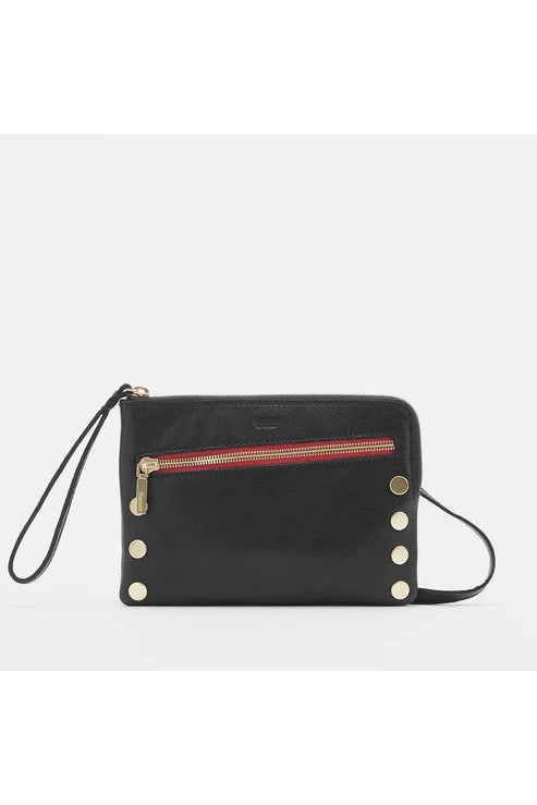 Hammitt Nash Small Convertible Studded Leather Top Zip Crossbody Bag