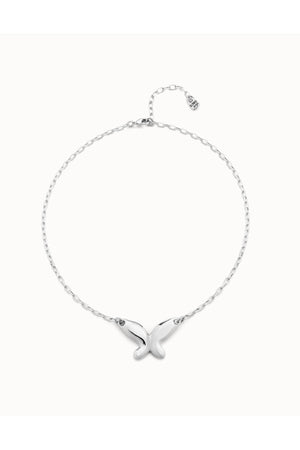 Uno de 50 "Butterfly Effect" Silver Necklace