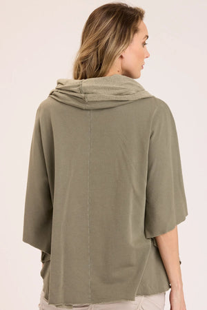 XCVI Wearables Paige Poncho Top