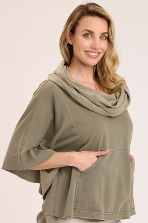 XCVI Wearables Paige Poncho Top