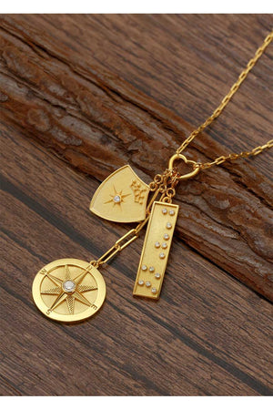 Exclusive charm pendant necklace group by Saints & Saviors and Touchsone