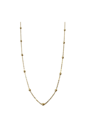 Everwild Cable and Ball Link Chain Necklace - Gold