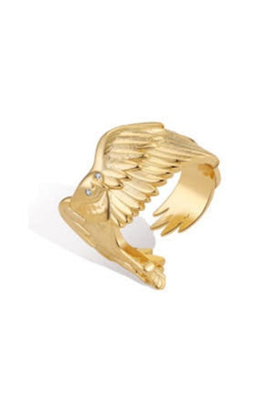 Everwild Eagle Rapture Gold Ring