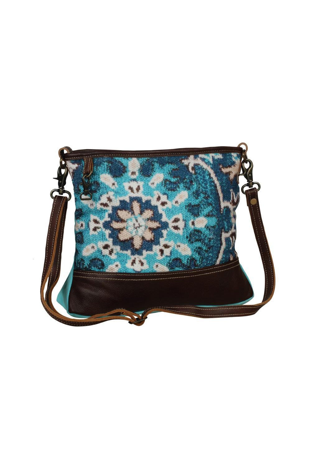 Aqua Small Sparkling Shoulder Bag - 100% Exclusive