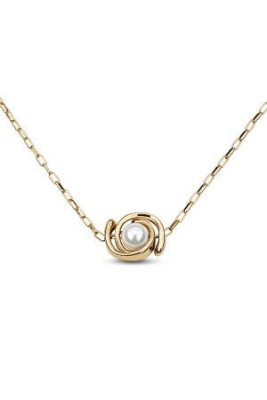 Uno De 50 "Full Pearlmoon" Necklace Gld