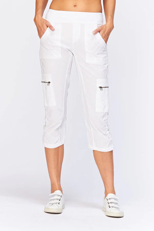 XCVI Wearables Nadia White Crop Pant
